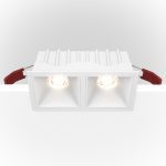 Встраиваемый светильник Maytoni Technical Alfa LED DL043-02-10W4K-D-SQ-W