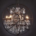 Подвесная люстра LOFT IT Foucaults orb crystal Loft1897/6