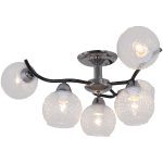 Потолочная люстра Reluce 07624-0.3-06 CR+BK