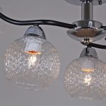 Потолочная люстра Reluce 07624-0.3-06 CR+BK