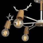 Люстра на штанге Loft IT Sven 10024/6 White