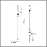 Ландшафтный светильник Odeon Light Canna 7020/4GB