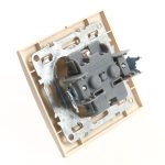 Розетка 1-местная Stekker PST16-9010-02 с защитной шторкой 39236