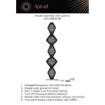 Торшер Aployt Dzhakket APL.068.05.36