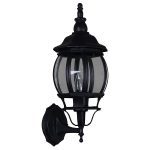 Уличный настенный светильник Reluce 08012-0.2-001SW BK