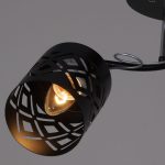 Потолочный светильник Reluce 08267-0.3-02 BK+CR