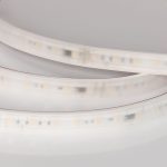 Светодиодная лента герметичная Arlight DMX-PS-B70-14mm 24V RGBW-Warm-PX7 (17 W/m, IP67, 5060, 5m) (CRI>90) 056722