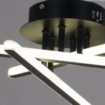 Потолочная люстра Reluce 08855-3.3-03C BK+GY