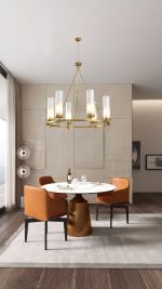 Подвесная люстра Milosh Tendence Madison 0882CL-6GD