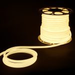 Светодиодный гибкий неон Elektrostandard 220V 9,6W 144Led 2835 IP67 круглый дневной белый, 50 м 4690389167461