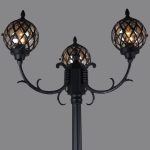 Парковый светильник Reluce 09018-0.7-003SL 2.0m BK