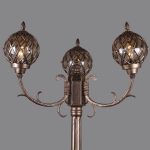 Парковый светильник Reluce 09018-0.7-003SL 2.0m BKG