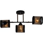 Потолочная люстра Reluce 09063-3.3-03 BK+FG