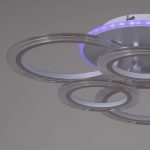 Потолочная люстра Reluce 09812-3.3-3+3A WH (RGB)