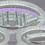 Потолочная люстра Reluce 09812-3.3-3+3D CR (RGB)