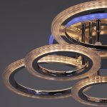Потолочная люстра Reluce 09812-3.3-3+3D CR (RGB)
