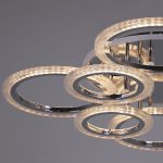 Потолочная люстра Reluce 09812-3.3-4+4D CR (RGB)