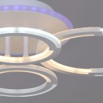 Потолочная люстра Reluce 09820-3.3-2+2A WH (RGB)