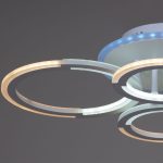 Потолочная люстра Reluce 09820-3.3-2+2A WH (RGB)