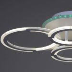 Потолочная люстра Reluce 09820-3.3-2+2A WH (RGB)