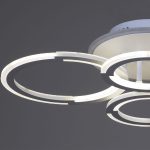 Потолочная люстра Reluce 09820-3.3-2+2A WH (RGB)