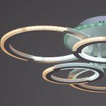 Потолочная люстра Reluce 09820-3.3-3+3A WH (RGB)