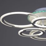 Потолочная люстра Reluce 09820-3.3-3+3A WH (RGB)