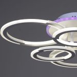 Потолочная люстра Reluce 09820-3.3-3+3A WH (RGB)
