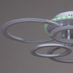 Потолочная люстра Reluce 09820-3.3-3+3A WH (RGB)