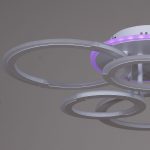 Потолочная люстра Reluce 09820-3.3-3+3A WH (RGB)