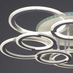 Потолочная люстра Reluce 09820-3.3-5+5A WH (RGB)