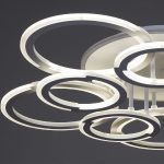 Потолочная люстра Reluce 09820-3.3-5+5A WH (RGB)