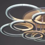 Потолочная люстра Reluce 09820-3.3-5+5A WH (RGB)