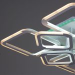 Потолочная люстра Reluce 09821-3.3-4+4 WH (RGB)