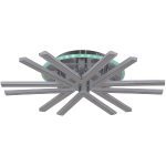 Потолочная люстра Reluce 09824-3.3-06C CR (RGB)