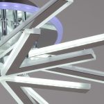 Потолочная люстра Reluce 09824-3.3-4+4C CR (RGB)