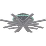 Потолочная люстра Reluce 09824-3.3-4+4C CR (RGB)