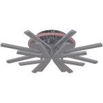 Потолочная люстра Reluce 09824-3.3-4+4C CR (RGB)