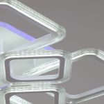 Потолочная люстра Reluce 09826-3.3-4+4A WH (RGB)
