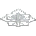 Потолочная люстра Reluce 09826-3.3-4+4B WH