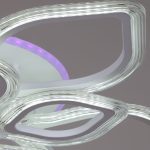 Потолочная люстра Reluce 09827-3.3-5+5A WH (RGB)