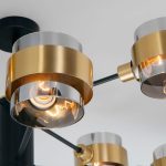 Потолочная люстра Eurosvet Arcada 70127/8 черный