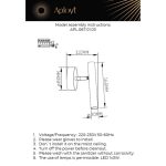 Спот Aployt Honor APL.067.01.03