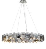 Подвесная люстра Indigo Sole 12016/10P Nickel V000006