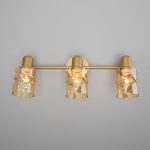 Настенный светильник Eurosvet Ansa 20120/3 перламутровое золото