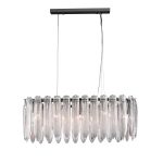 Подвесная люстра Delight Collection MD22027002 MD22027002-L82 matt black