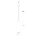 Подвесной светильник Arte Lamp Lira A5600SP-1WH