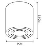 Накладной светильник ARTE Lamp A1460PL-1WH