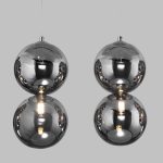 Подвесной светильник Eurosvet Selisa 50092/5 хром/дымчатый a060588