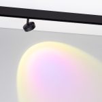 Трековый магнитный светильник Arlight MAG-ORIENT-SUNSET-R76-6W Day4000-MIX (BK, 70 deg, 48V, TUYA) 048331